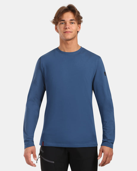 Men's cotton long-sleeve T-shirt Kilpi PROMOX-M