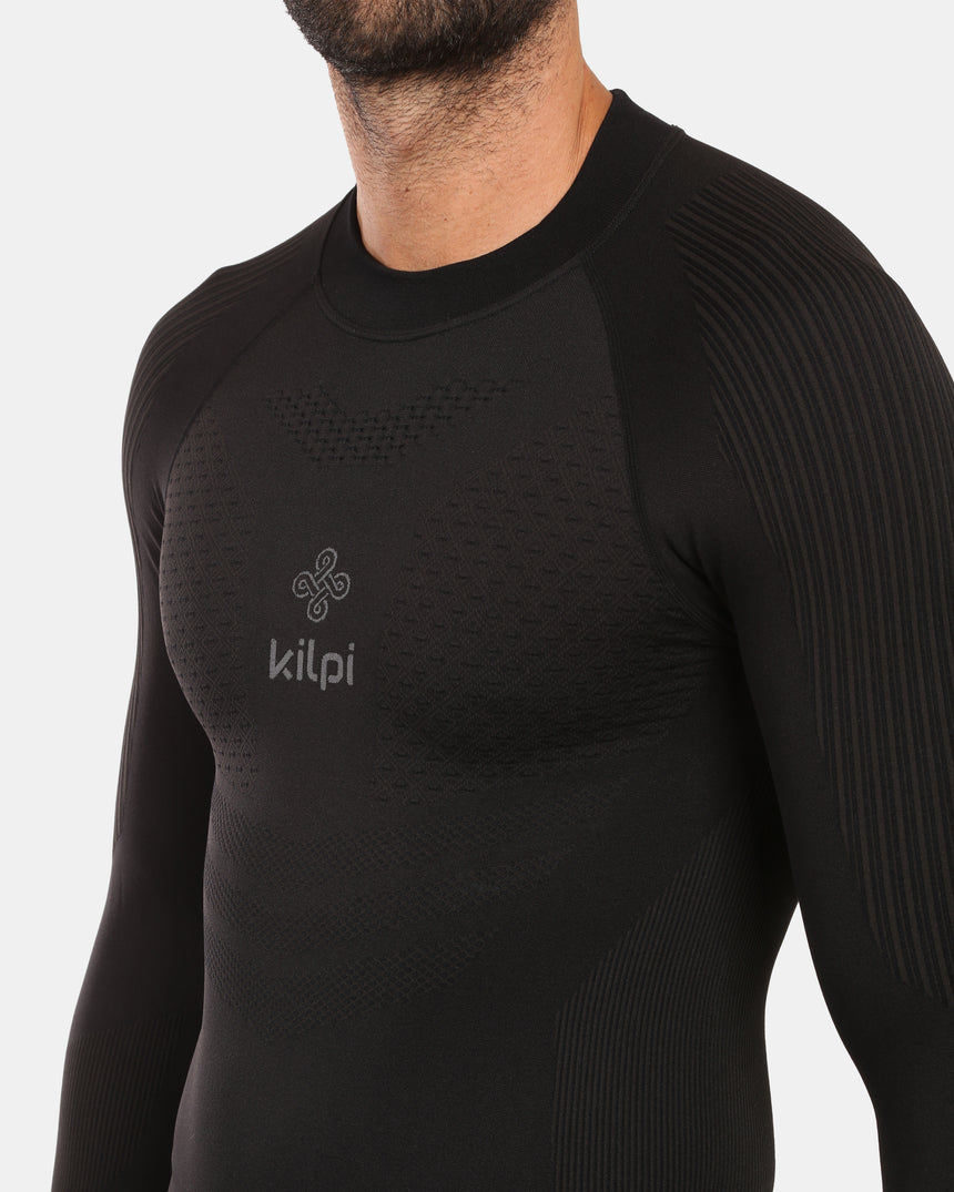 Men's seamless thermal long-sleeve T-shirt Kilpi NATHAN-M